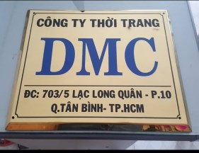 Mẫu bảng hiệu